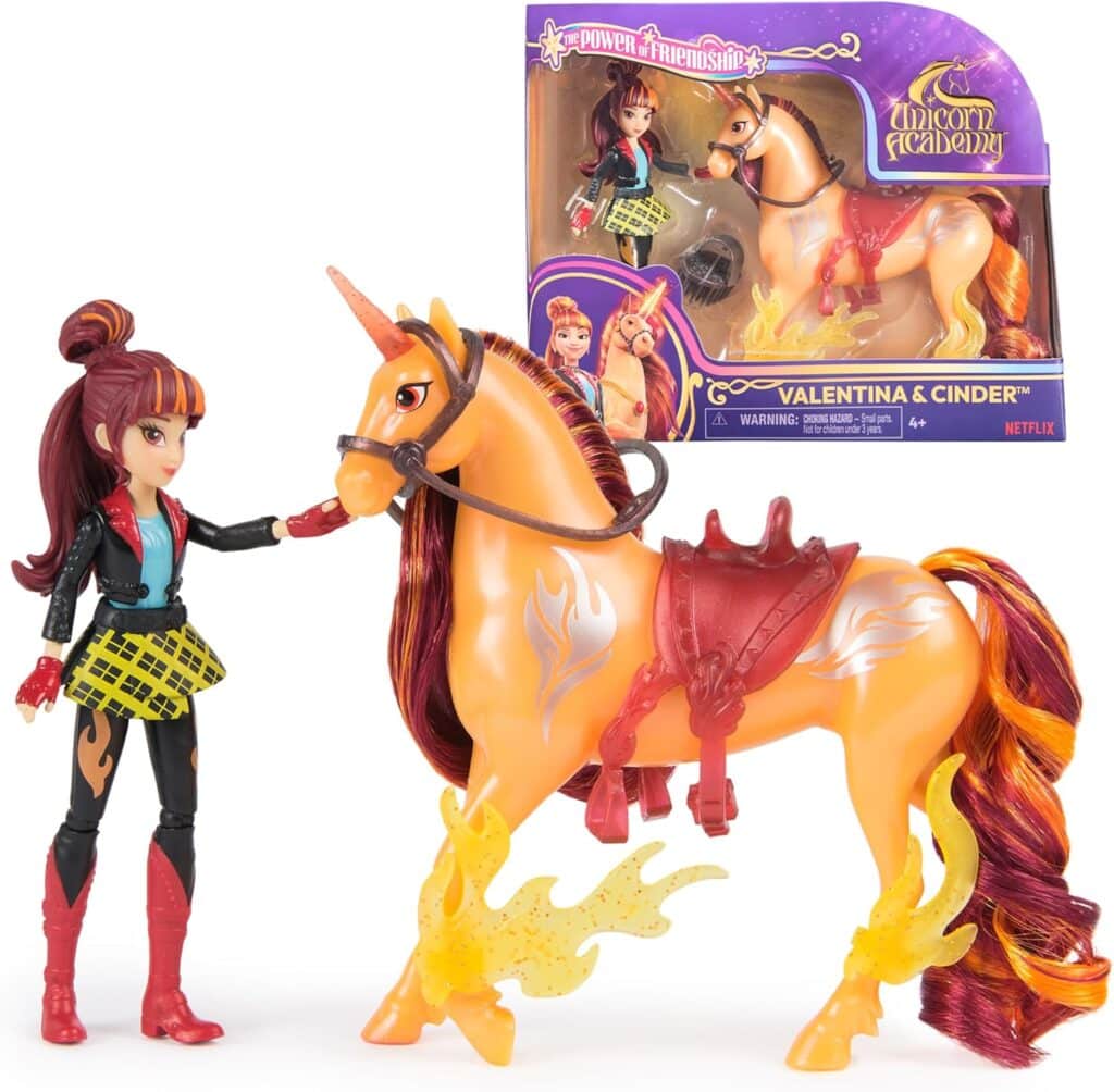 Valentina und Einhorn Cinder Power of Friendship Version