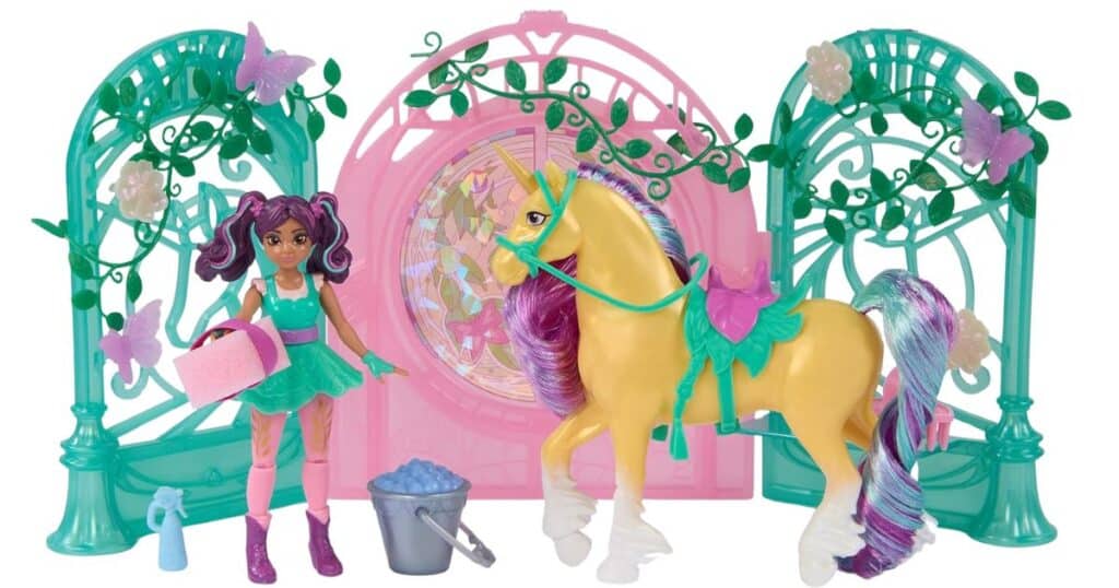 Unicorn Academy Stall mit Ava und Leaf